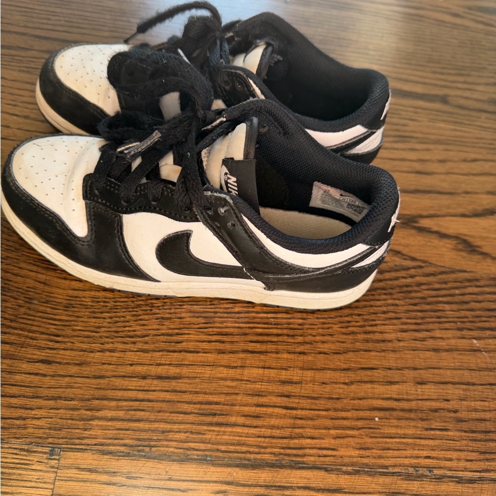 Nike Kids Black and White Sneakers